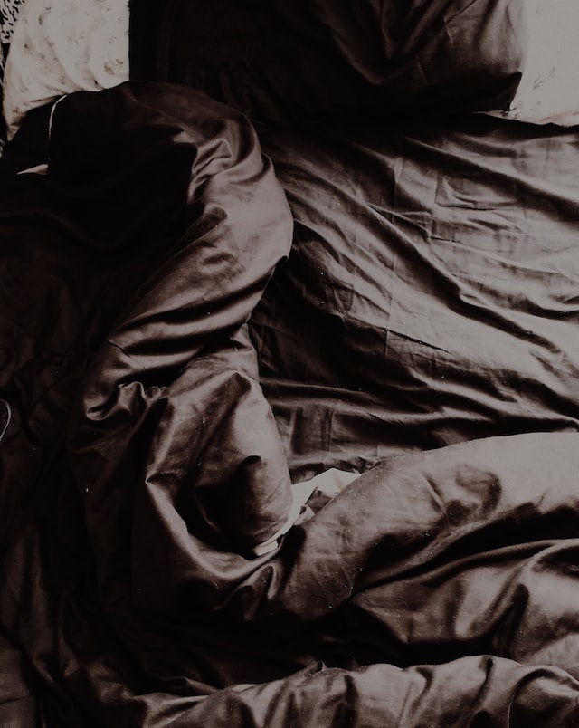 black duvet