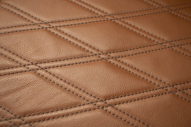 brown leather