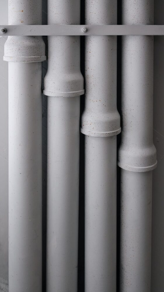gray pipes