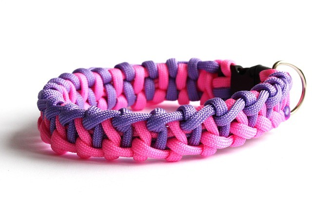 pink paracord bracelet